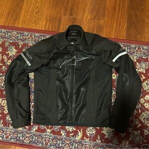 Alpine stars padded riding jacket